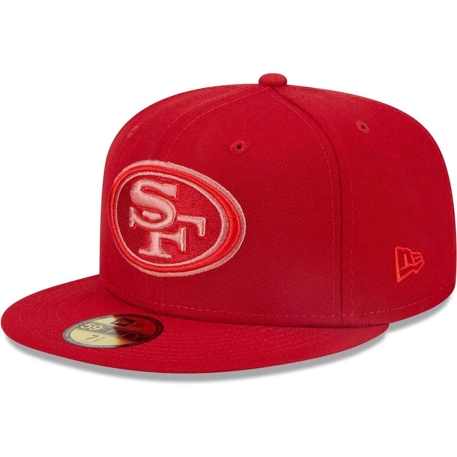 

Мужская приталенная шляпа New Era Scarlet San Francisco 49ers Monocamo 59FIFTY