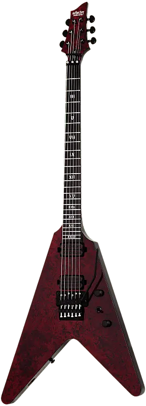 Электрогитара Schecter V-1 FR Apocalypse Red Reign электрогитара schecter c 7 apocalypse red reign