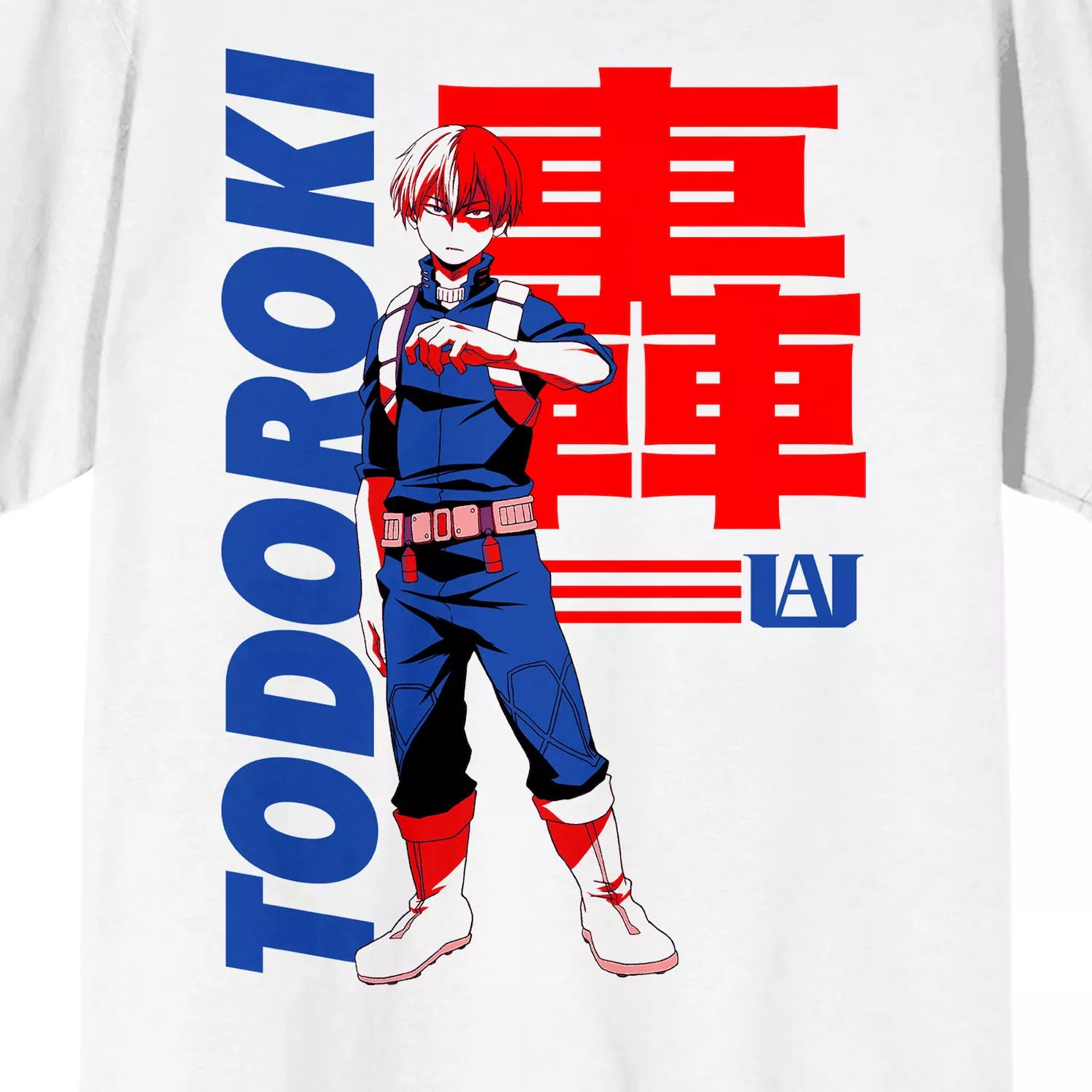 Мужская футболка My Hero Academia Todoroki Licensed Character