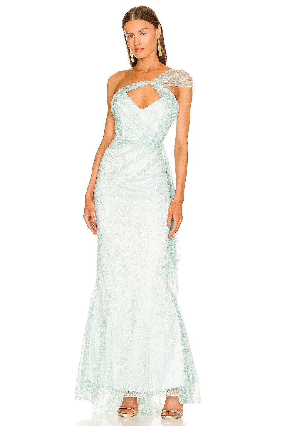 

Платье Michael Costello x REVOLVE Landon Gown, цвет Baby Blue