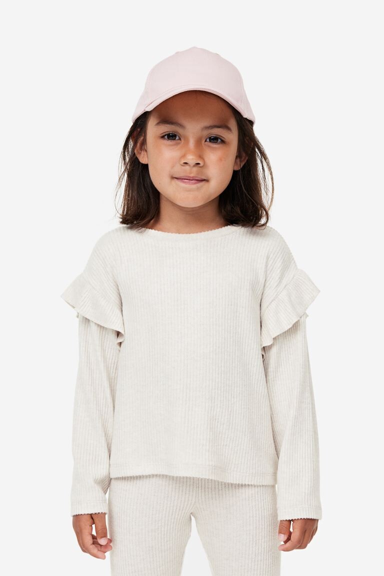 

Свитер с воланами H&M
