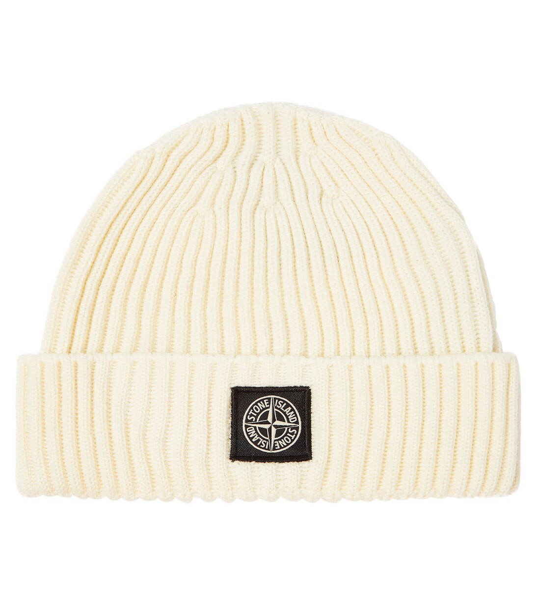 

Шапка compass из натуральной шерсти Stone Island Junior, белый