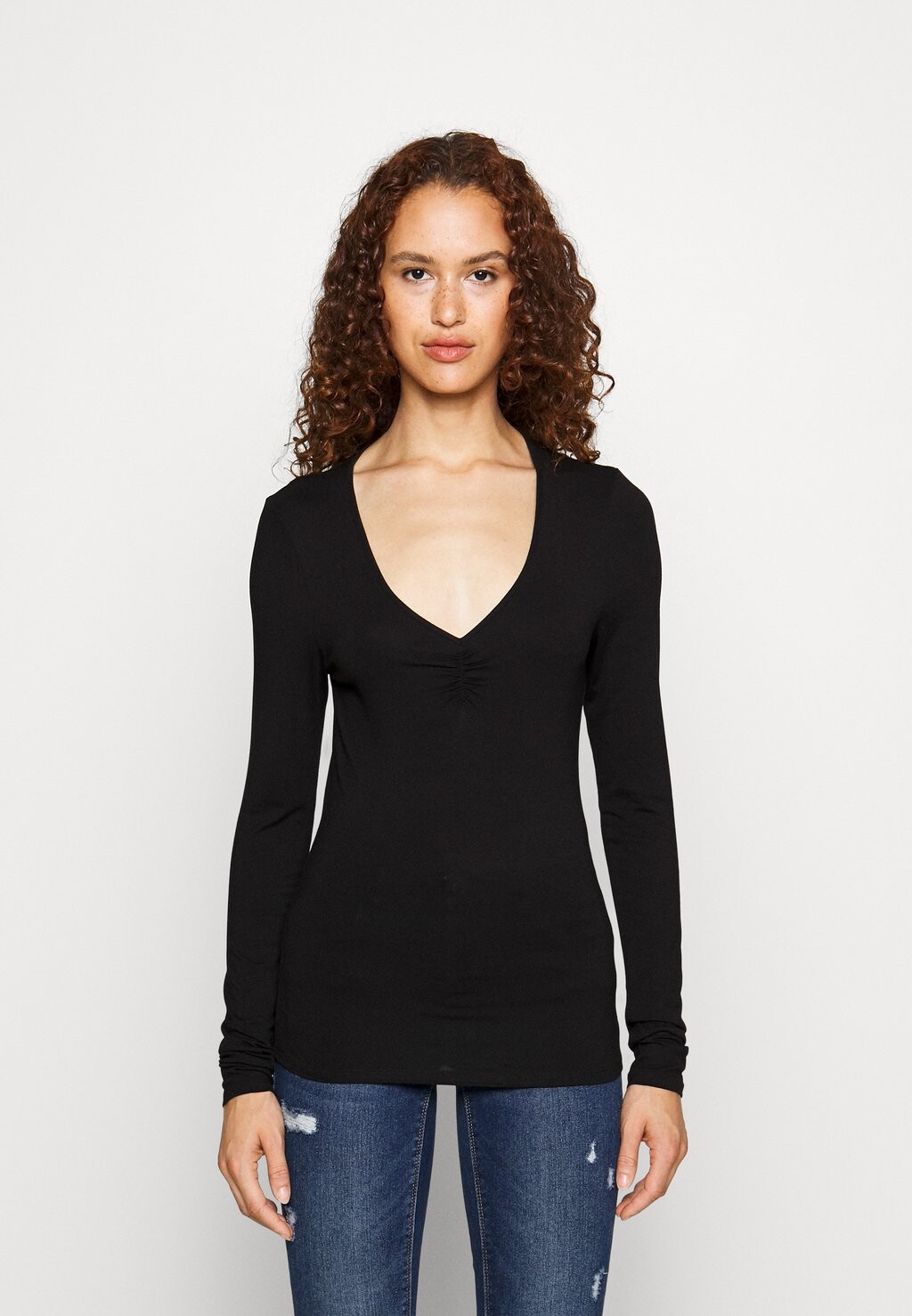 

Рубашка с длинным рукавом Vero Moda, черный