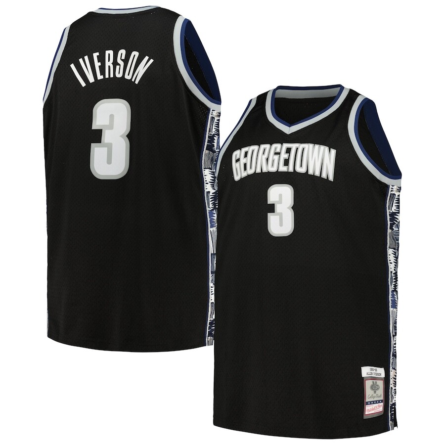 

Джерси Mitchell & Ness Georgetown Hoyas, черный