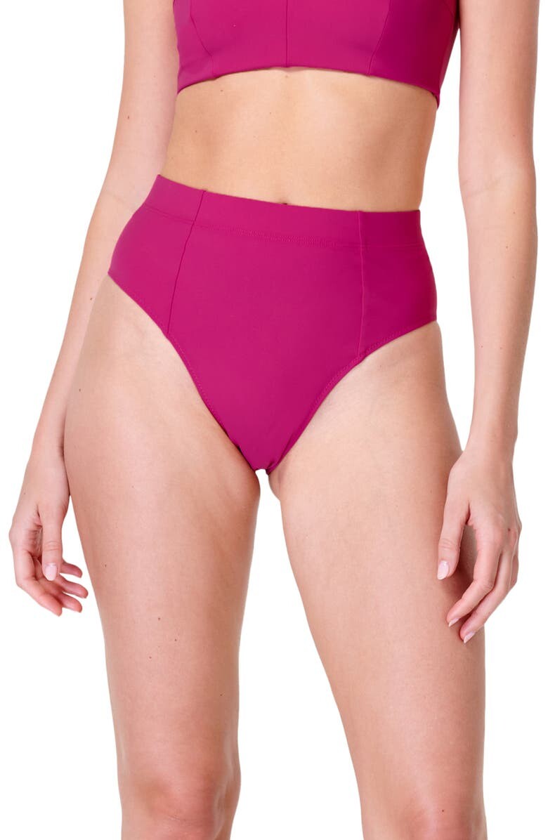

Плавки бикини Brook с высокой талией SWEATY BETTY, Красный