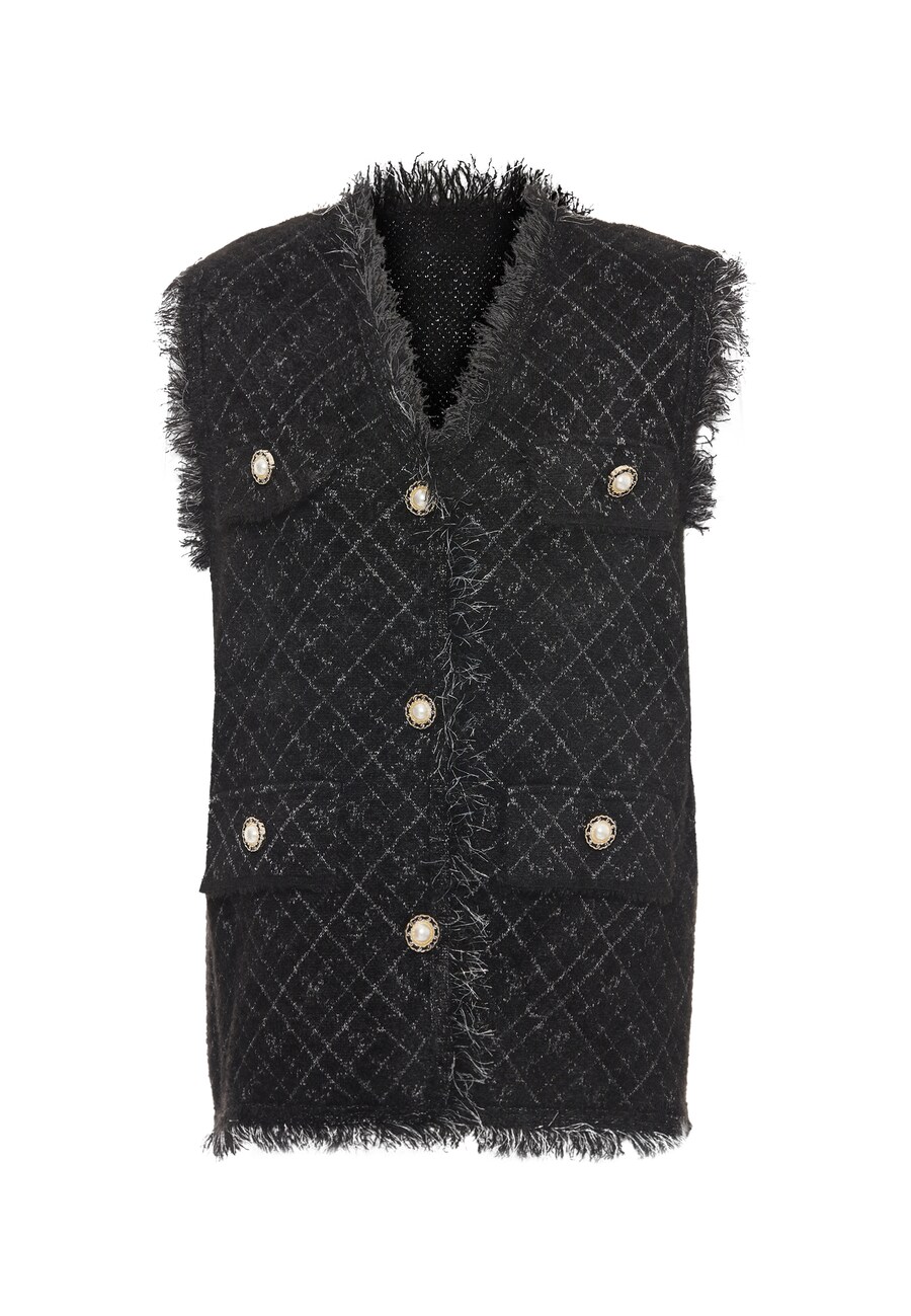 

Кардиган ZITHA Knitted Vest, черный