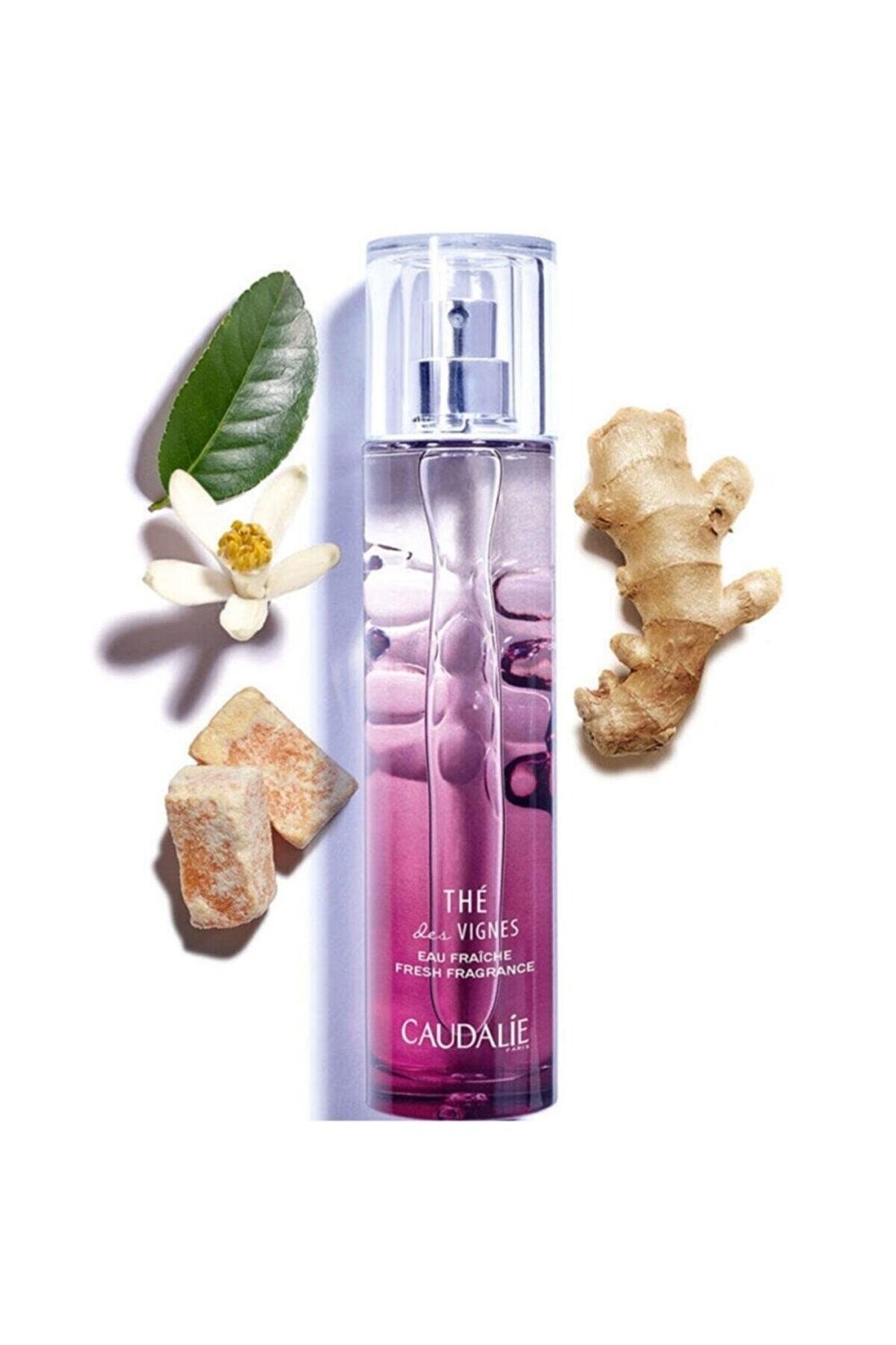 

Caudalie The Des Vignes Ароматный аромат для тела с белым мускусом и имбирем100 мл