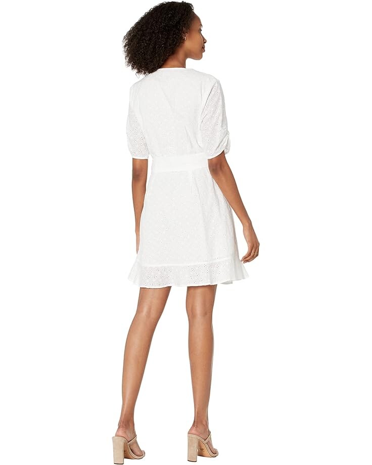 

Платье 1.STATE Wrap Front Mini Dress, цвет Ultra White
