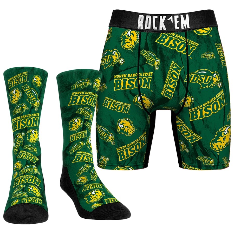 

Носки Rock Em Socks Ndsu Bison