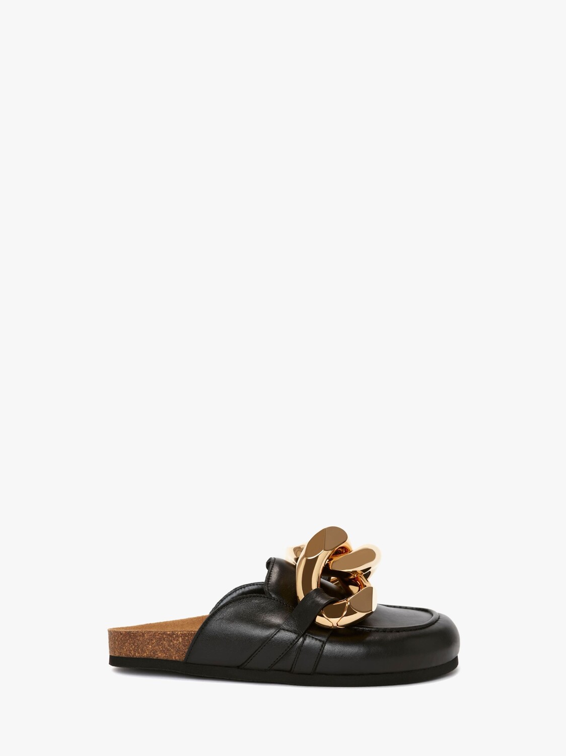 

Кожаные мюли-лоферы с цепочкой JW Anderson, черный