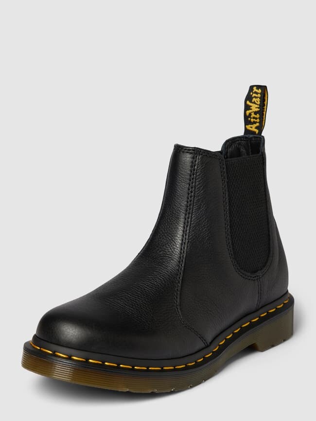 

Ботинки с эластичными вставками и этикеткой Dr. Martens, черный