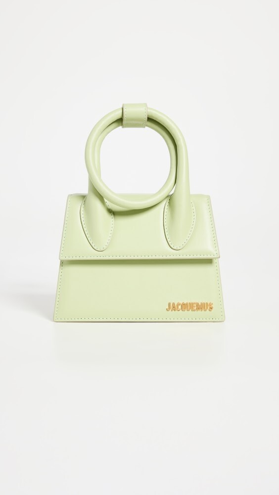 

Сумка Jacquemus Le Chiquito Noeud Satchel, зеленый