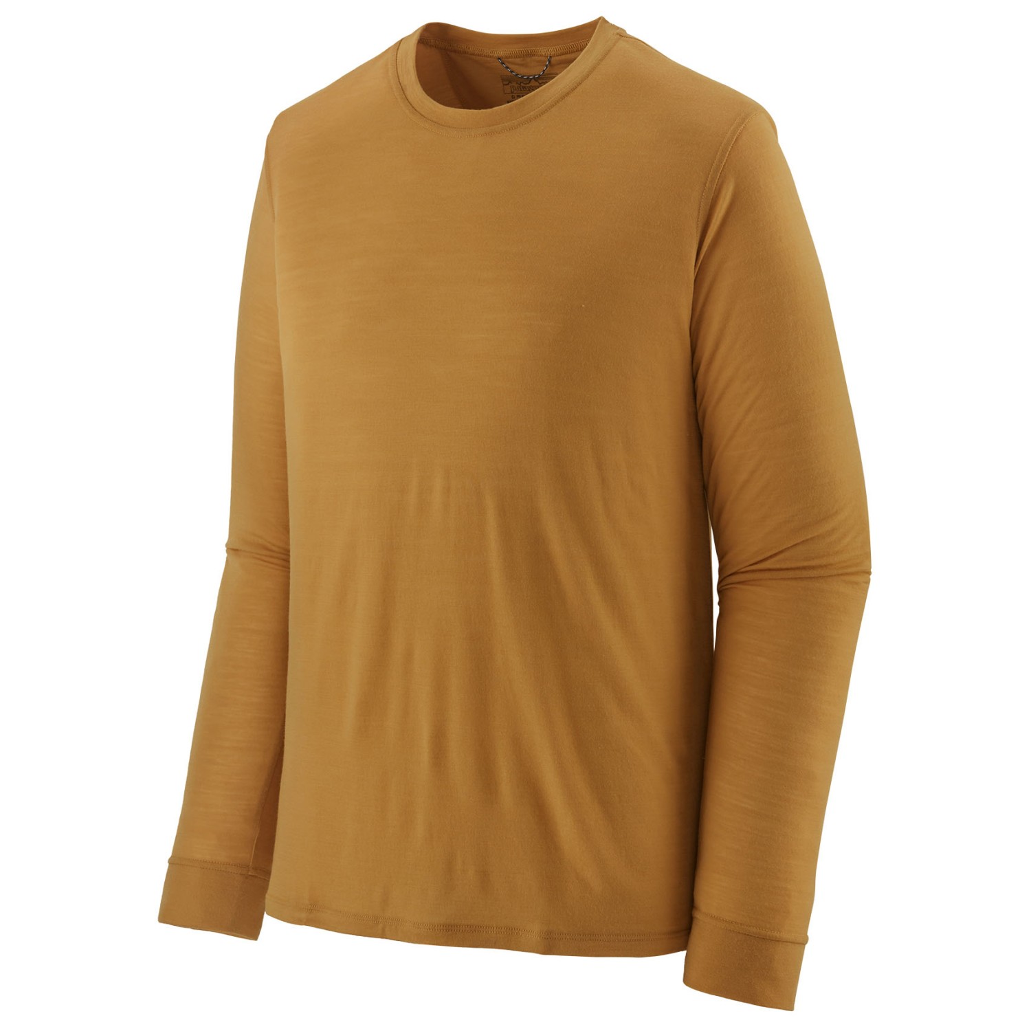 Рубашка из мериноса Patagonia L/S Cap Cool Merino Shirt, цвет Pufferfish Gold