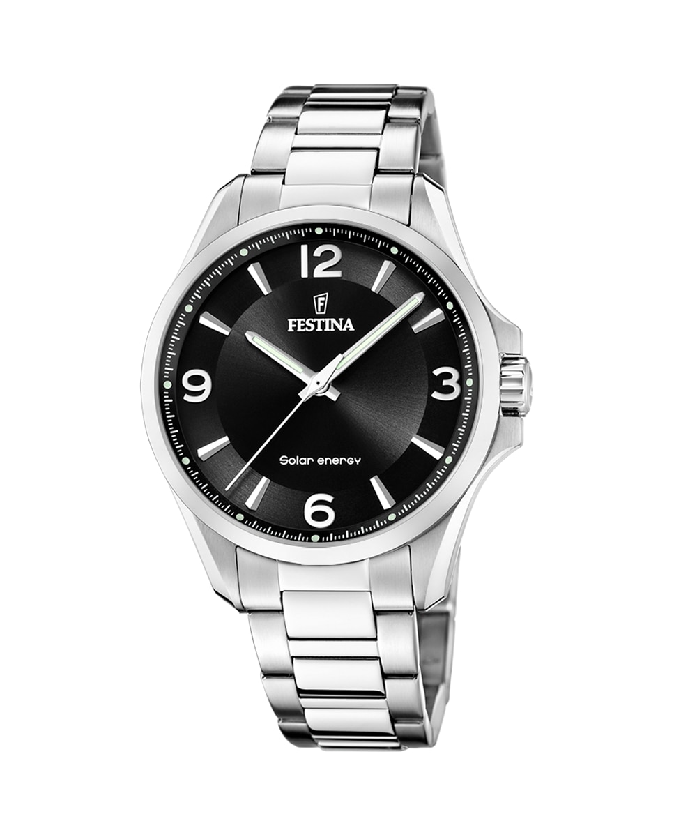 

F20656/4 Petite мужские часы из серебряной стали Festina, серебро