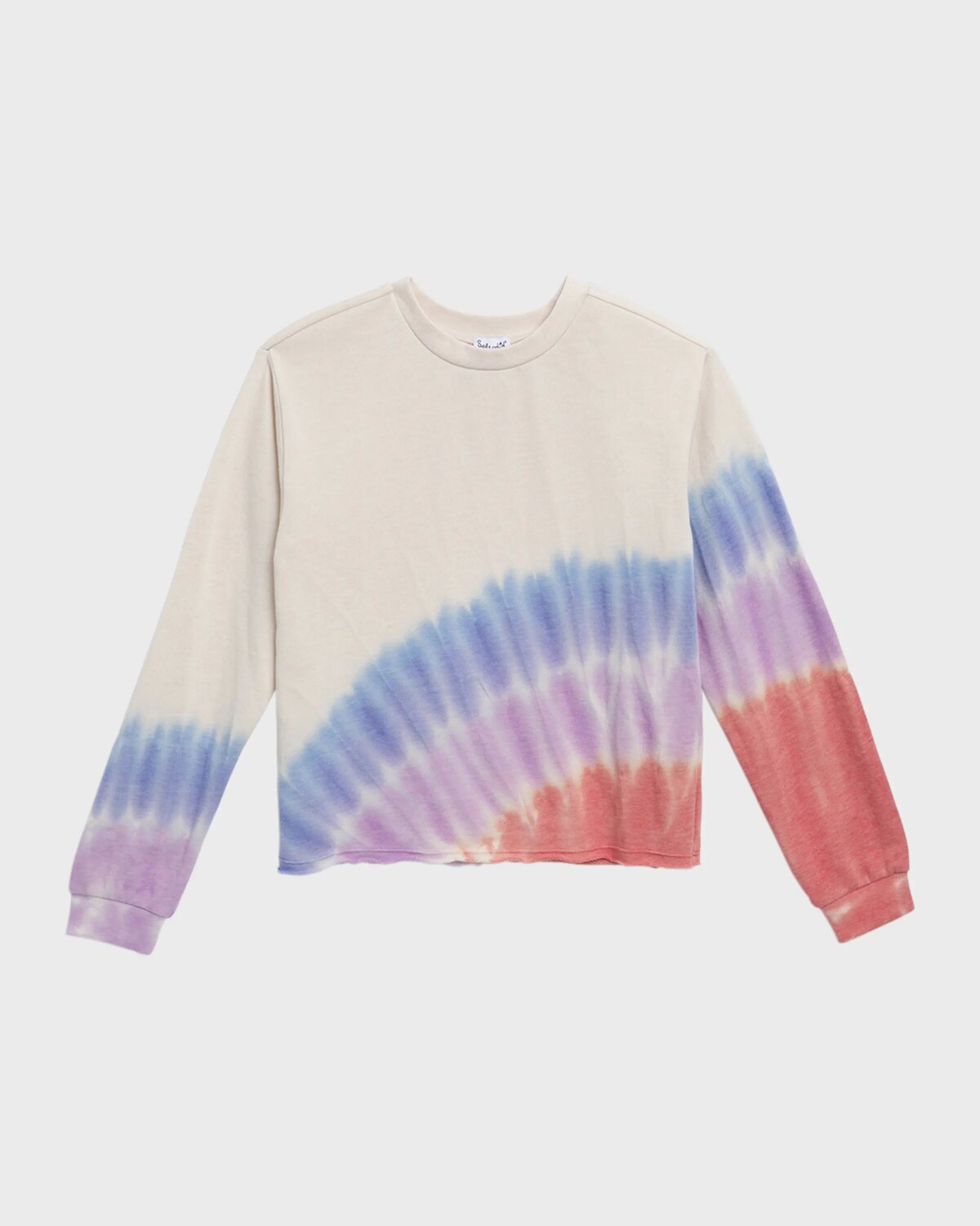 

Толстовка с принтом тай-дай Sunset для девочек, размер 8–14 Splendid, цвет Sunset Tie Dye