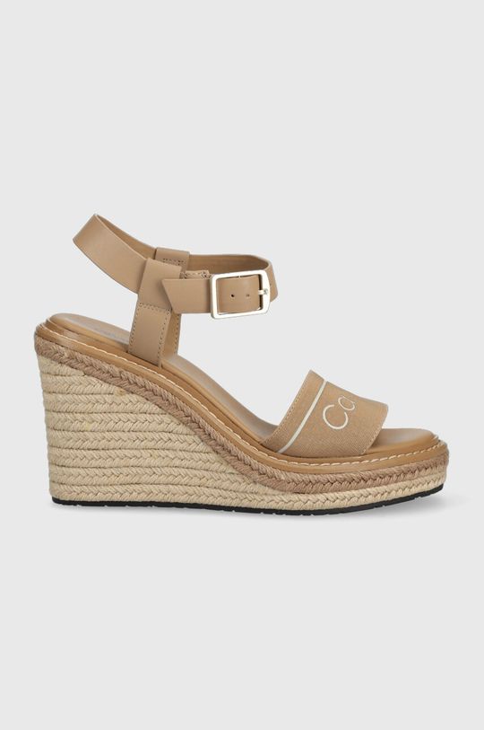 

Босоножки WEDGE 70HH - HE Calvin Klein, бежевый