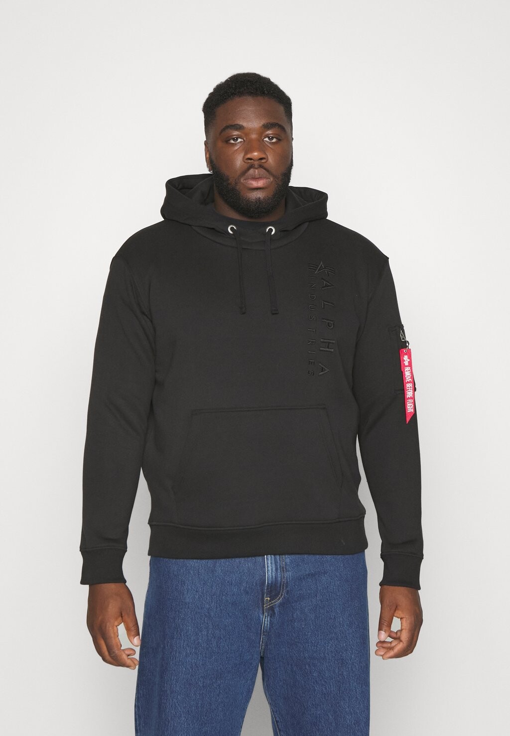

Толстовка Alpha Industries, черный