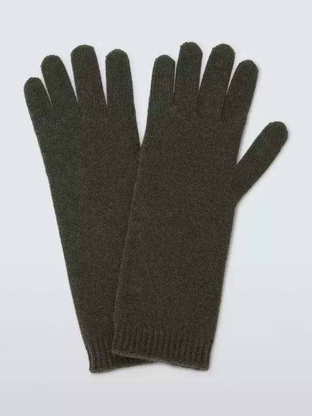 

Перчатки John Lewis Cashmere, хаки