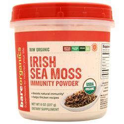 цена Bare Organics Необработанный органический порошок иммунитета Ирландского морского мха 8 унций