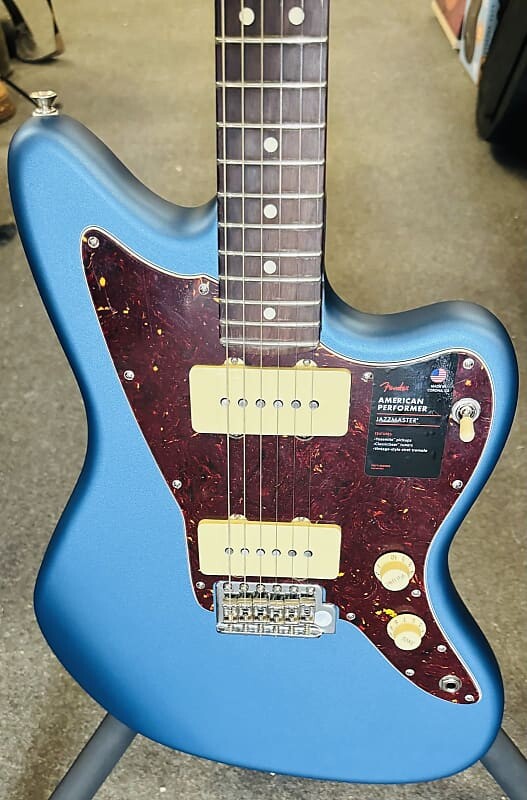 

Электрогитара Fender American Performer Jazzmaster, Satin Lake Placid Blue