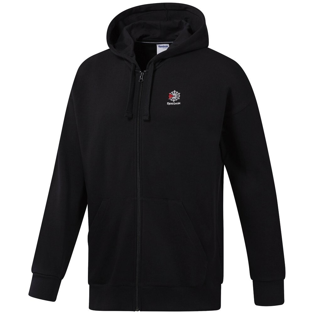 

Худи Reebok Classics Foundation Full Zip, черный