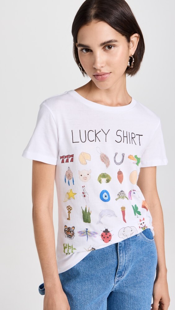 

Рубашка Unfortunate Portrait Lucky, белый