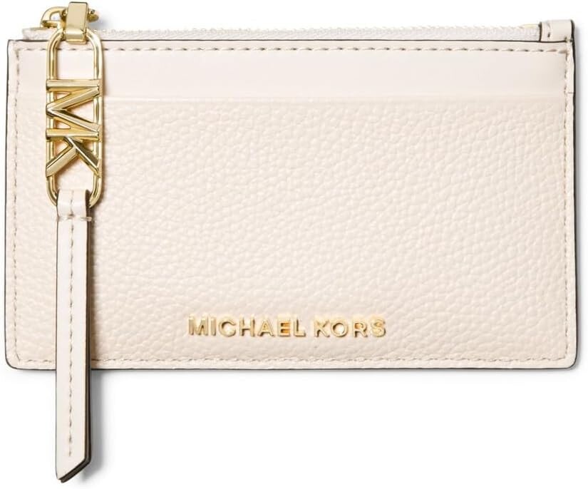 

Маленький футляр для карт Empire на молнии MICHAEL Michael Kors, цвет Light Cream