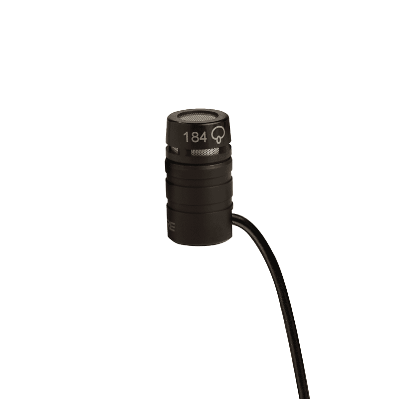 Микрофон петличный Shure WL184 Supercardioid Condenser Lavalier Mic with 4' TA4F Cable