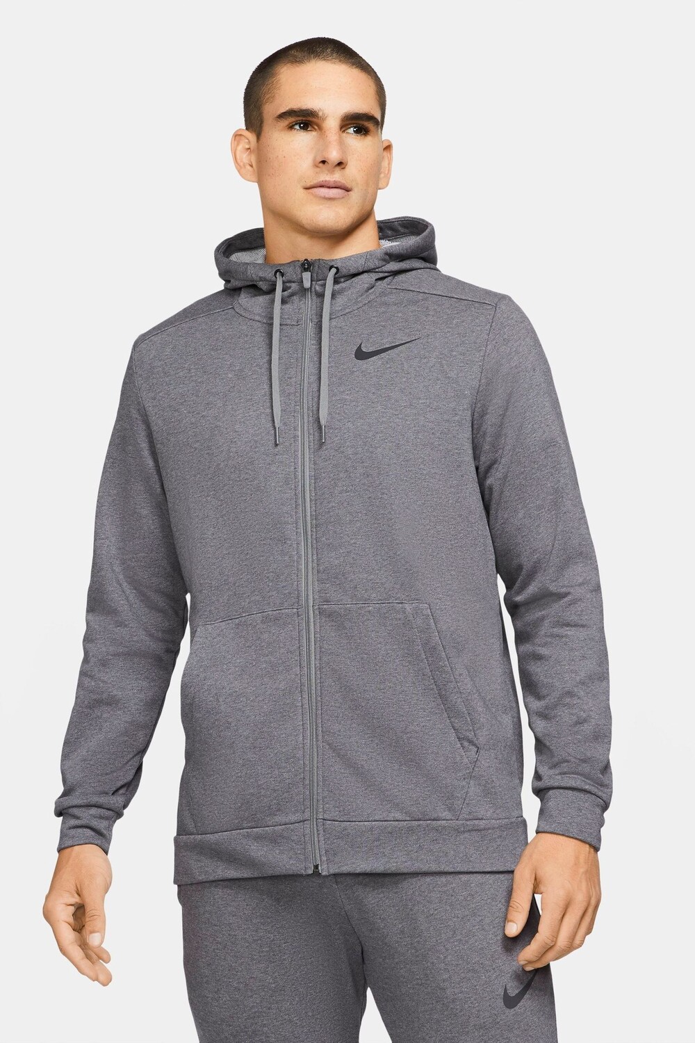 

Толстовка для тренировок Dri-FIT на молнии Nike, серый