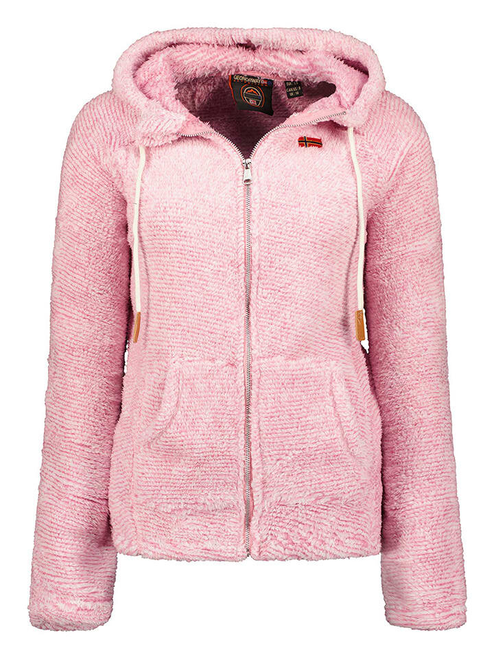 

Флисовая куртка Geographical Norway Trigo, розовый