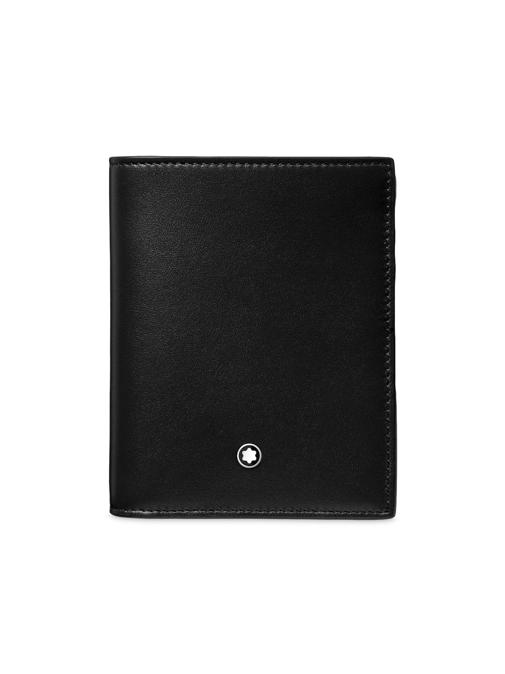 Компактный бумажник Meisterstück Montblanc, черный бумажник meisterstück 6cc montblanc черный