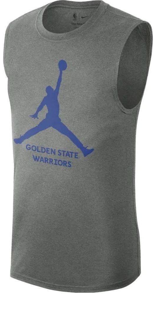 

Топ Air Jordan Logo x NBA Golden State Warriors Essential Tank 'Grey', серый