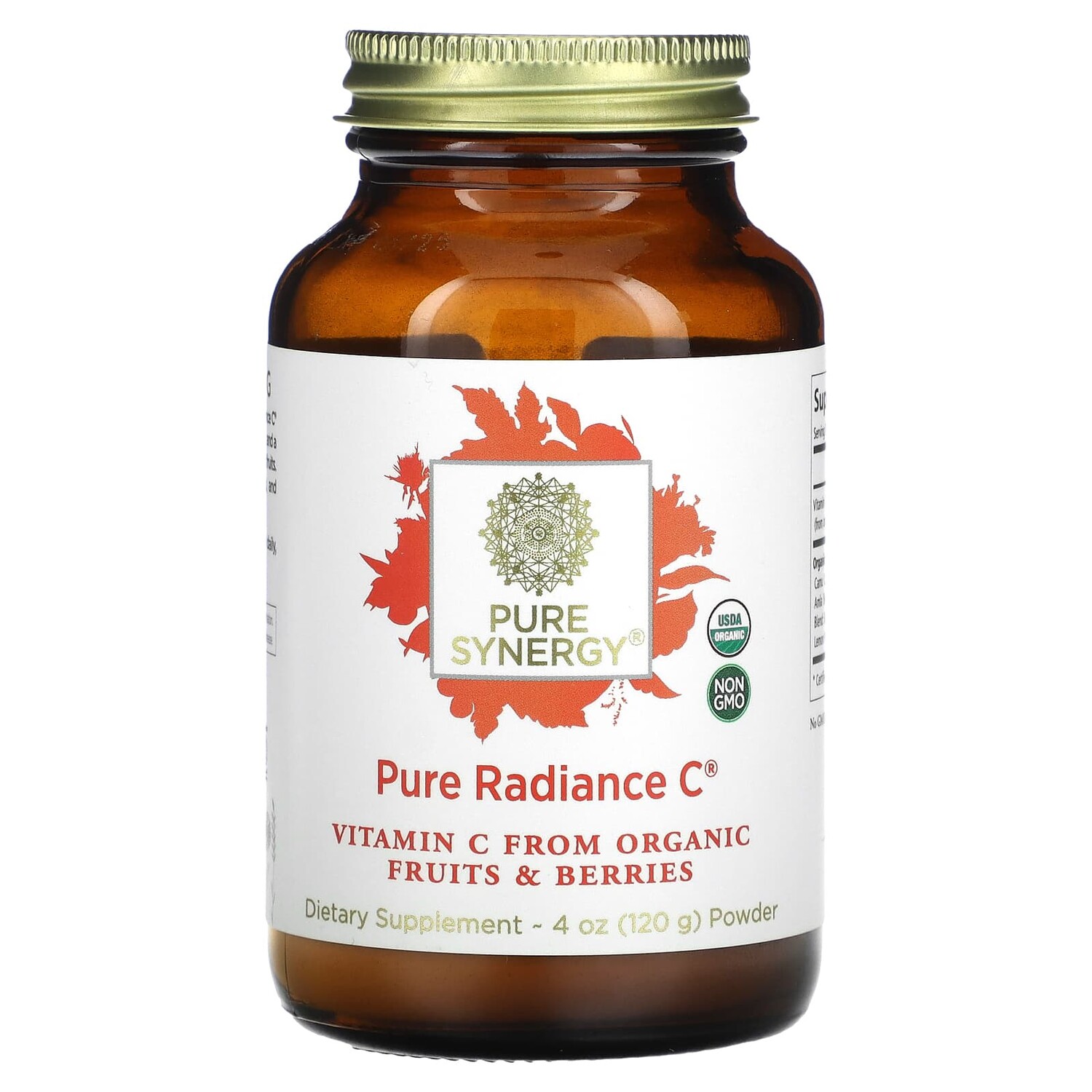 

Pure Radiance C, витамин C в порошке, 120 г (4 унции), Pure Synergy