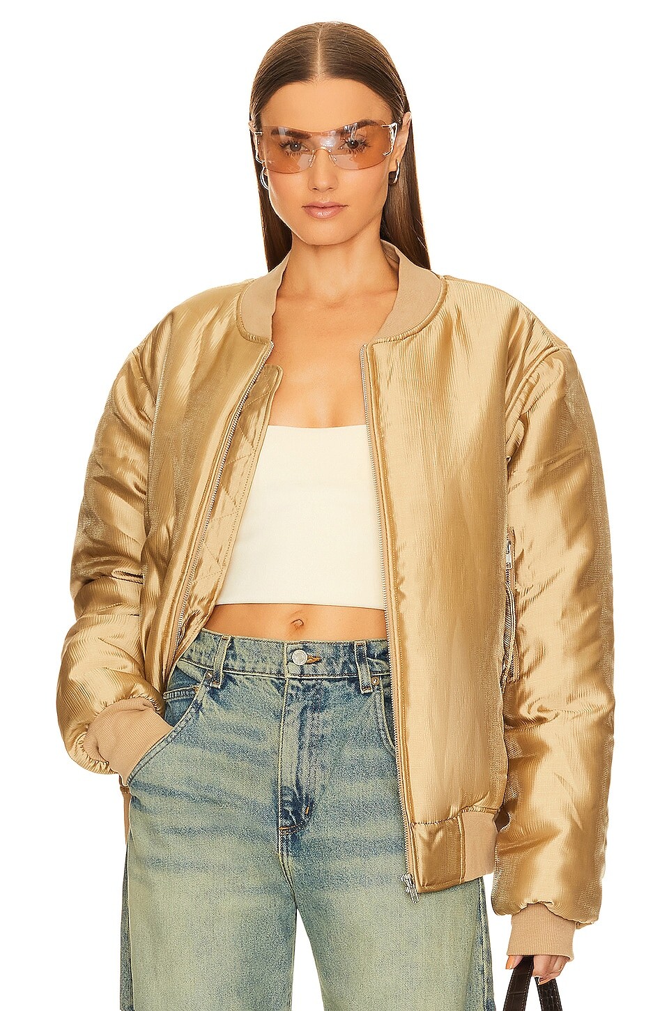 

Куртка Auteur Aziza Bomber, золотой, Желтый