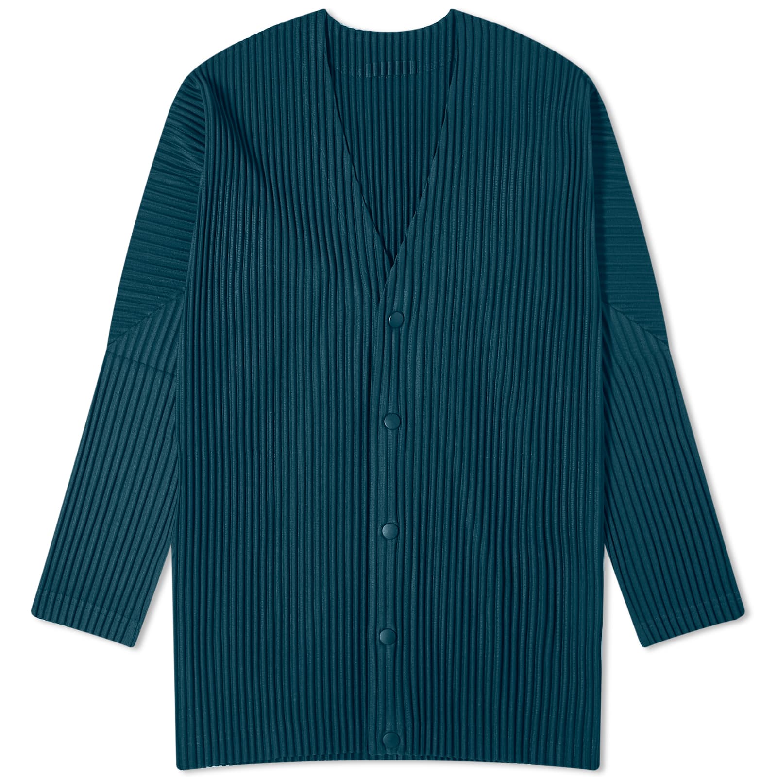 

Кардиган Homme Plissé Issey Miyake Pleated, цвет Dark Green