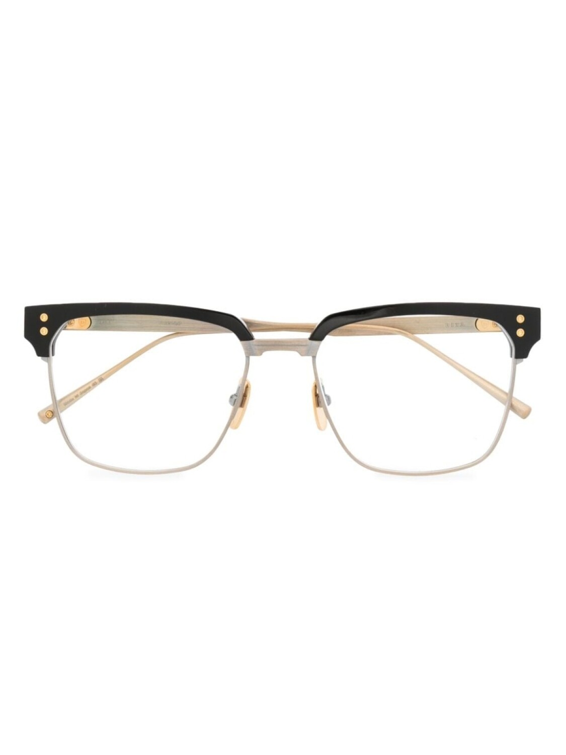 

Dita Eyewear очки в квадратной оправе, золотистый