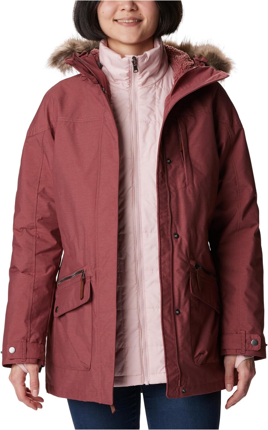

Куртка Carson Pass IC Columbia, цвет Beetroot