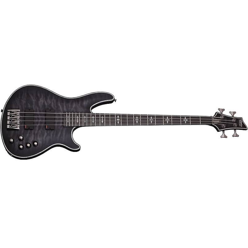 

Басс гитара Schecter Hellraiser Extreme-4 See-Thru Black Satin STBLS Bass Extreme 4 - BRAND NEW