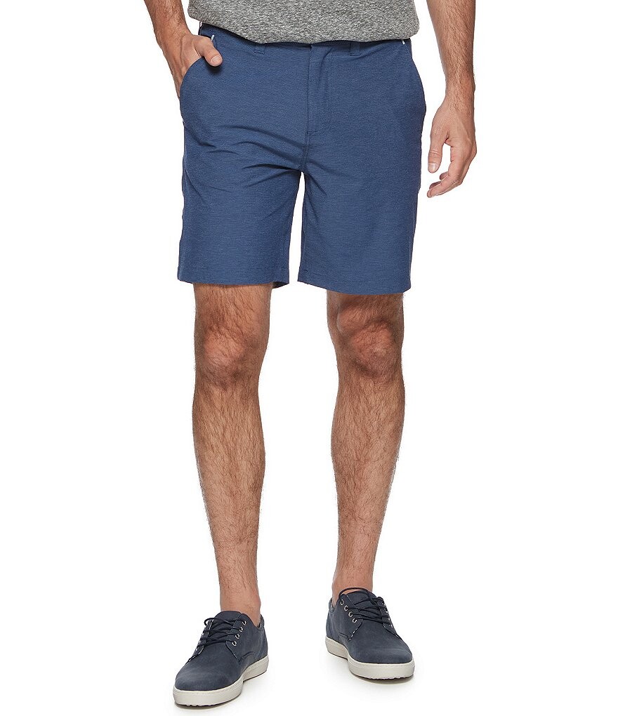 

Флаг и гимн Any-Wear MadeFlex Slub Текстурированная гибридная производительность 8 Шорты по внутреннему шву Flag and Anthem, синий