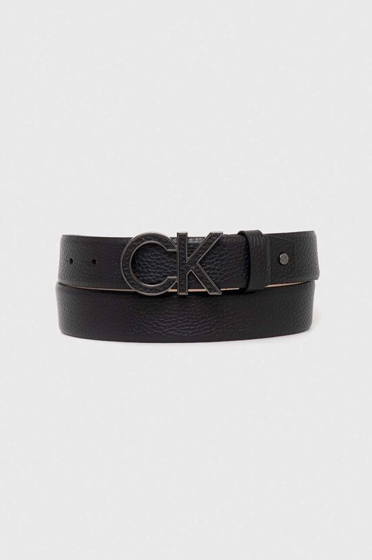 

Кожаный ремень Calvin Klein, черный