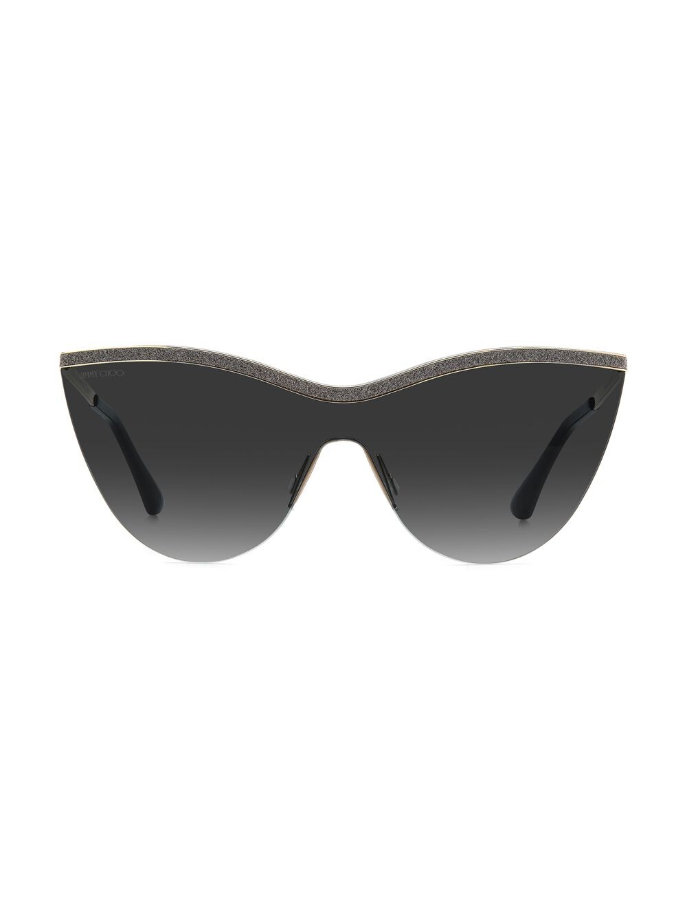 

Солнцезащитные очки Kristen 99MM Shield Jimmy Choo, черный