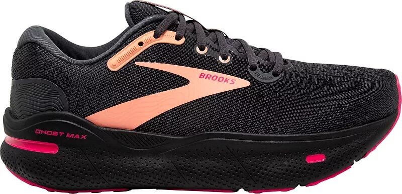 

Женские кроссовки Brooks Ghost MAX, черный/оранжевый