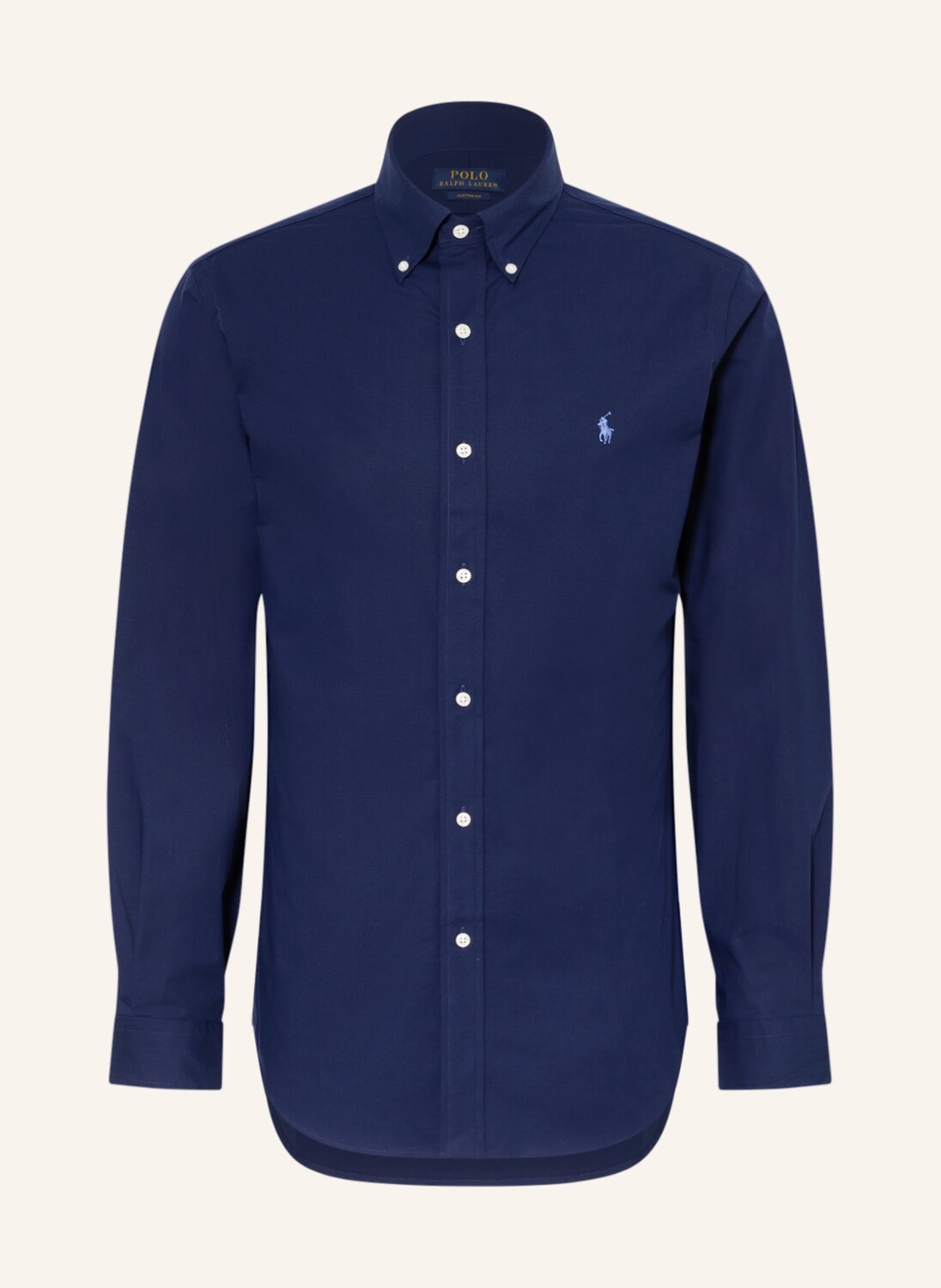 

Рубашка POLO RALPH LAUREN Custom Fit, темно-синий