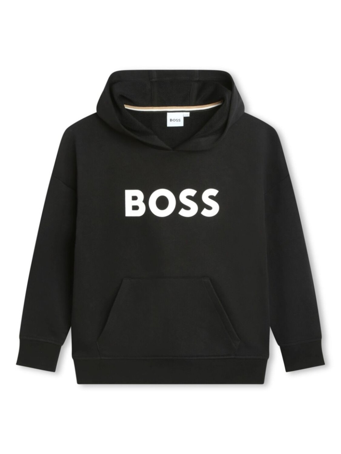 

BOSS Kidswear худи с логотипом, черный