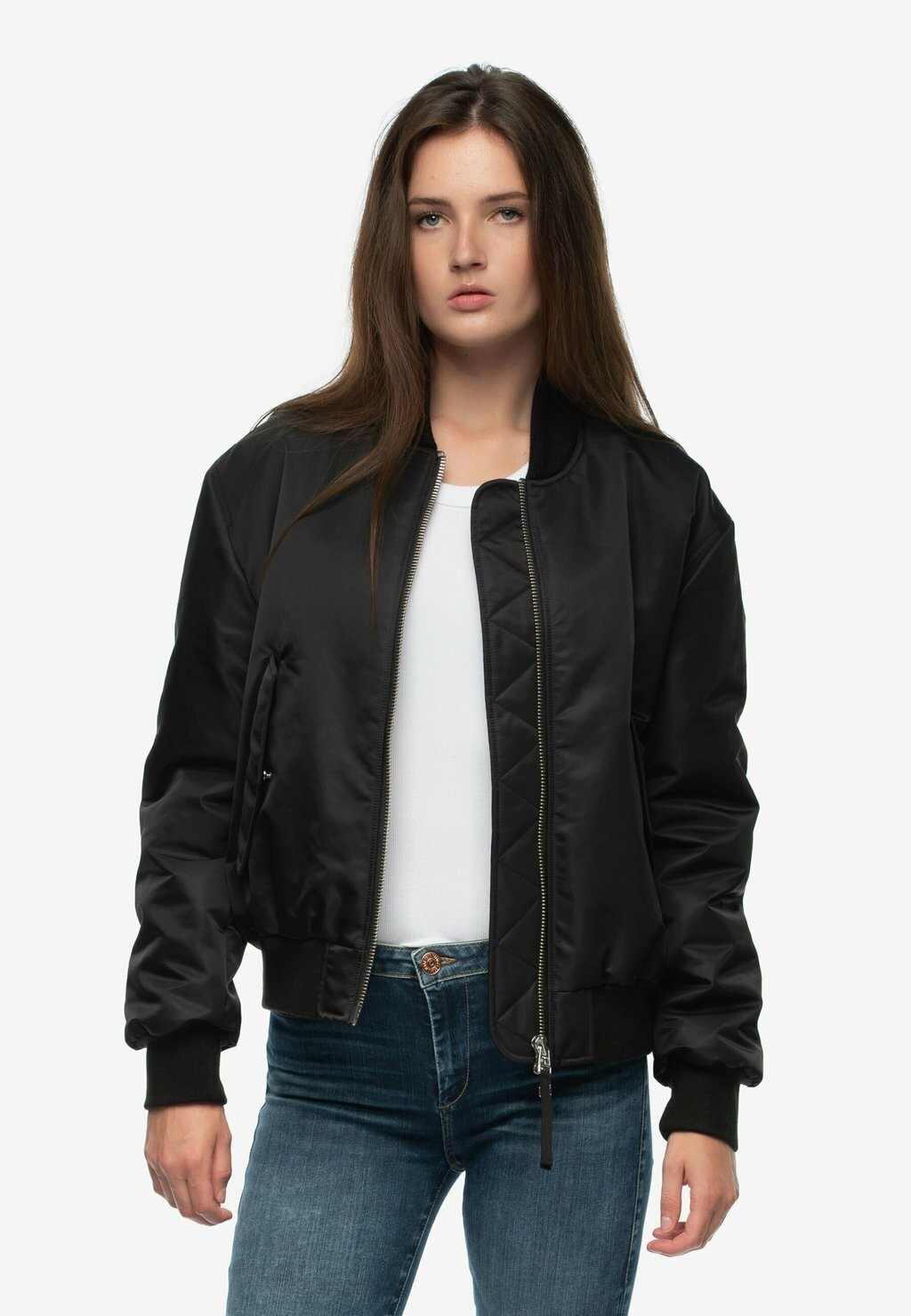 

Куртка-бомбер True Religion, цвет black