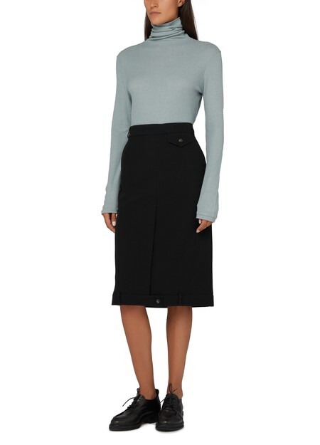 

Юбка миди Albio Sportmax, черный