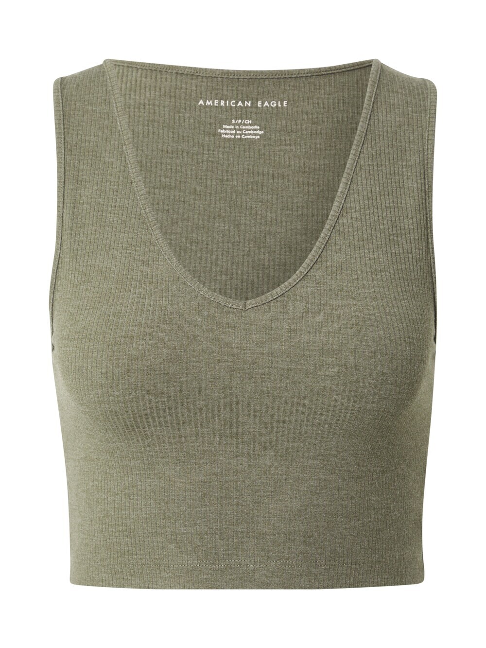 

Топ American Eagle, оливковый
