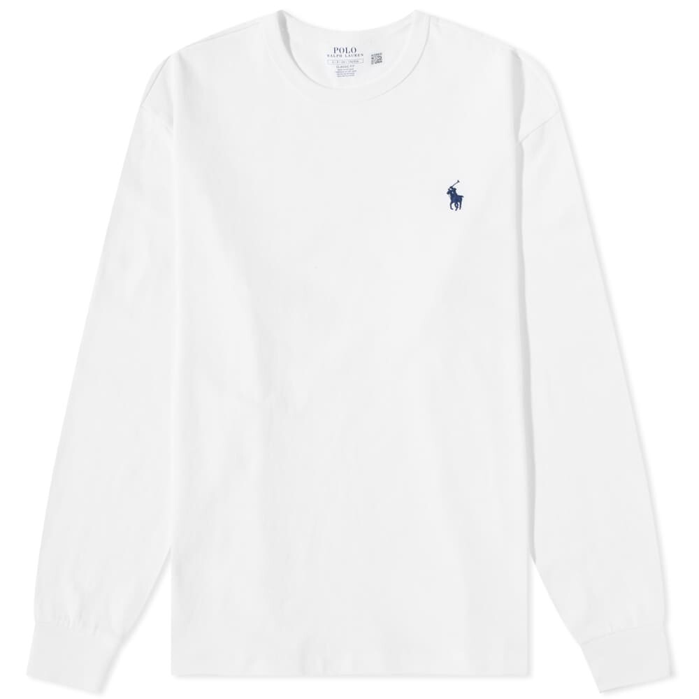 

Футболка Polo Ralph Lauren Heavyweight с длинными рукавами, белый