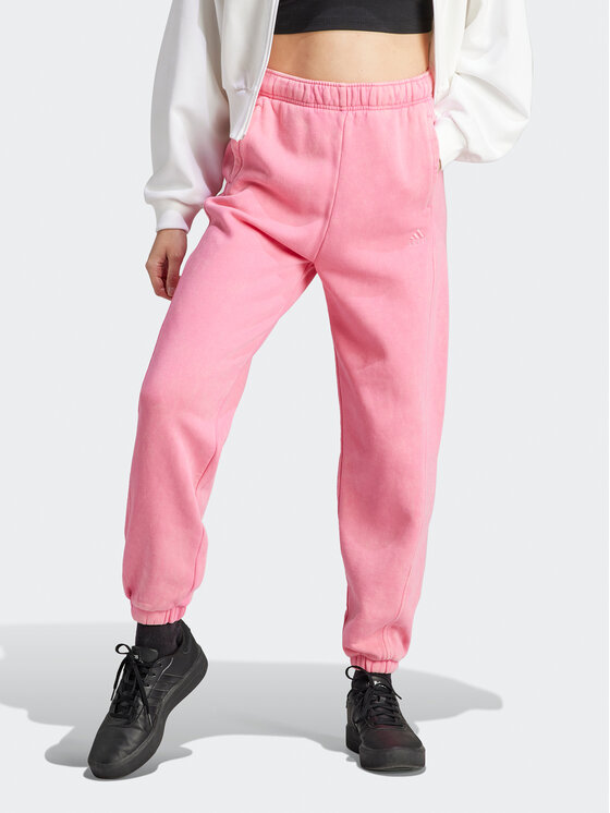 Спортивные брюки свободного кроя Adidas, розовый