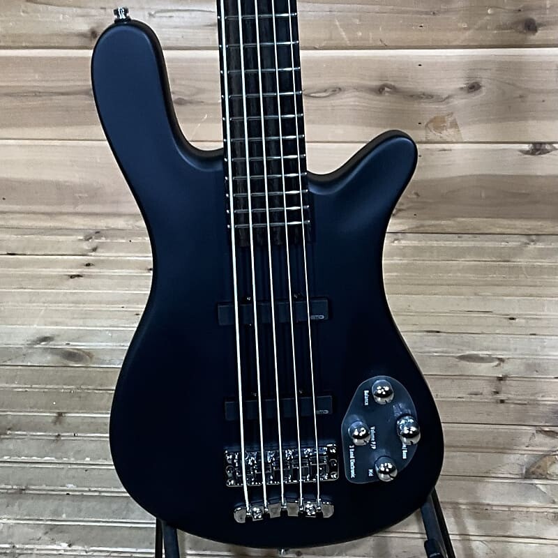 

Басс гитара Warwick Rockbass Artist Line Robert Trujillo 5 String Electric Bass - Solid Black Satin